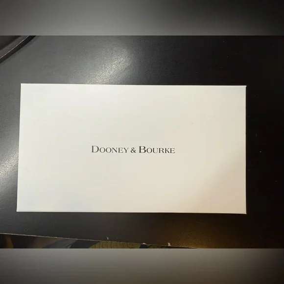 Dooney & Bourke Florentine Leather Continental Clutch Natural - Picture 4 of 4